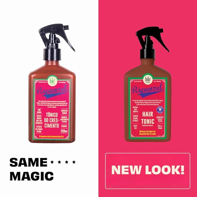 Lola From Rio – Rapunzel Hair Tonic Spray for Women – Hair Strengthening Treatment – Thickening Spray for Fine Hair – Supports Fuller, Healthier-Looking Hair – 8.45 fl oz