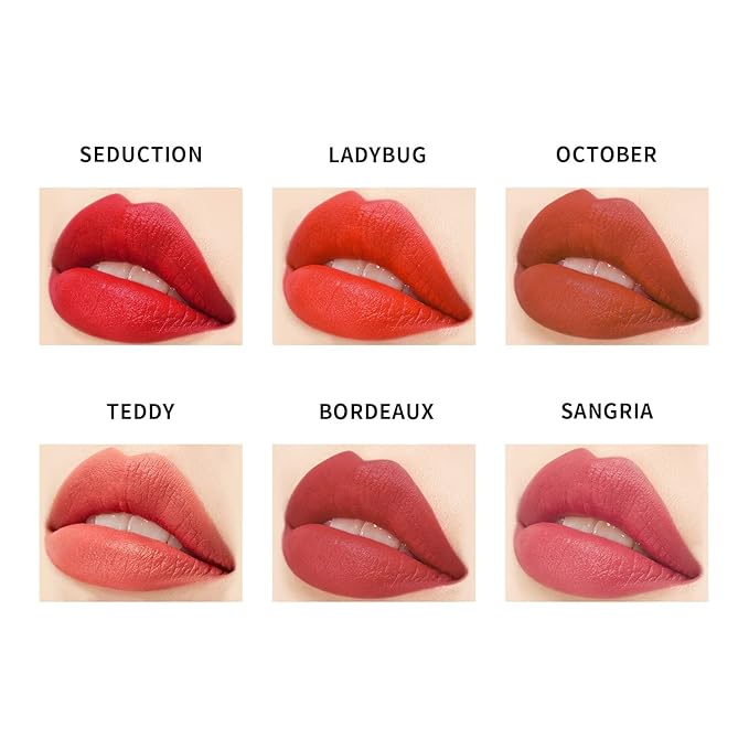 DEARDAHLIA Paradise Dream Velvet Lip Mousse (Sangria) - Lightweight Soft-Matte Lip Tint with Buildable, Long-Lasting Color, Whipped Mousse Texture, Vegan & Cruelty-Free. 0.21 Fl Oz