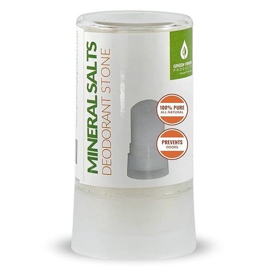 | 100% Pure Deodorant Stone | All Natural Mineral Salts Deodorant Stone
