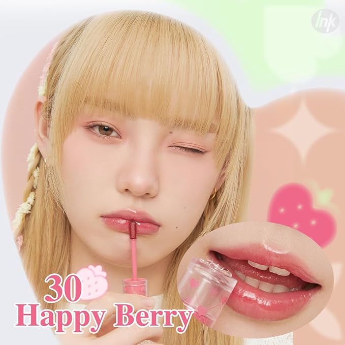 Peripera Ink Mood Glowy Tint (032 GOGO BERRY)