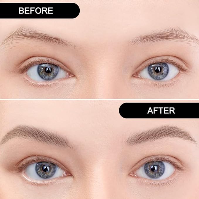 Taupe Brown Eyebrow Powder Kit for Women, Light Medium Gray Eye Brow Palette with Brush, Color Filler Get Full Defined Natural Brows, Matte Contour sombra para cejas, Long-Lasting Waterproof
