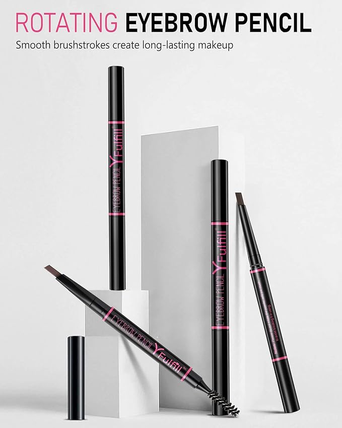 Grey Eyebrow Pencil for Older Women, Waterproof, Eyebrow Pen for Gray Hair