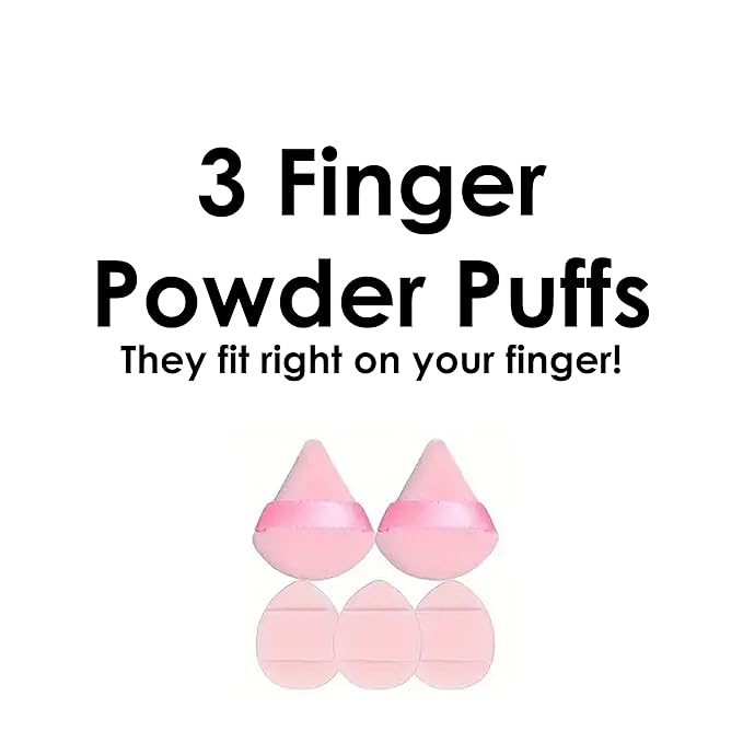12 Piece Makeup Applicator Set- Latex Free Sponges, Wedges for Beauty Application Blender Powder Puff Set (1, Jar)