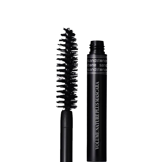 Volume Nature Plus - Hypoallergenic Mascara Sensitive Eyes - Smudge- & Sweatproof, Volume and Lengthening - Allergy tested - Vegan - Non Toxic