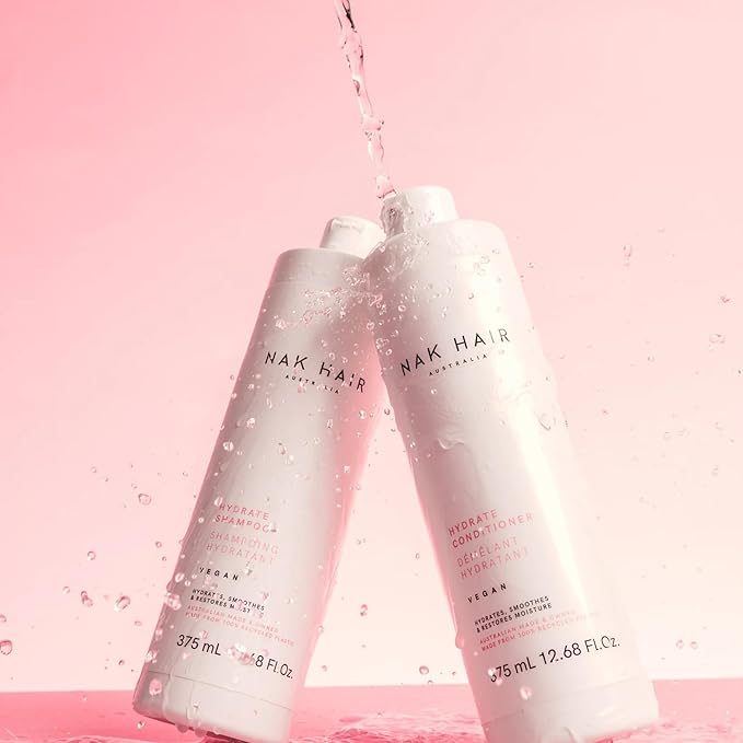 NAK Hair Hydrate Conditioner 375ml - Moisturing Conditioner for Dry Hair