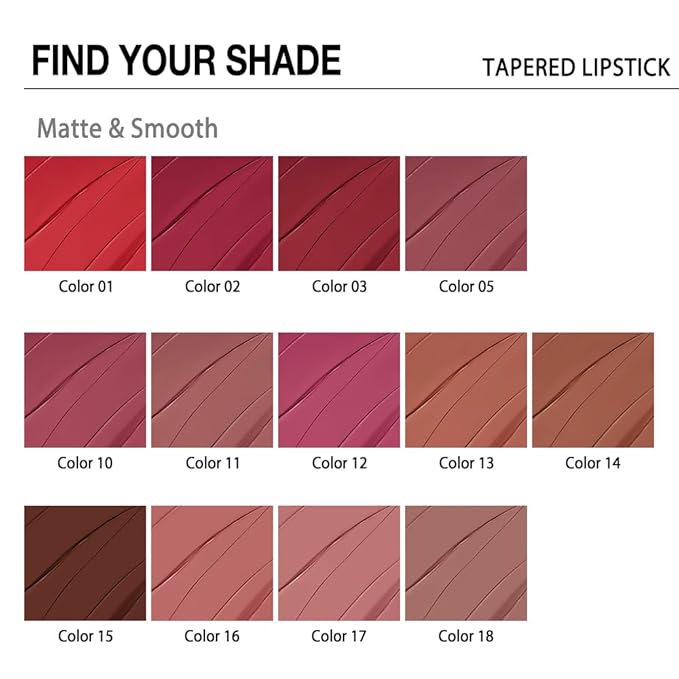 evpct 3Pcs Mauve Antique Dusty Rose Nude Pink Gradient Matte Lipstick Lip Liner Crayon Combo Pencil Set for Women Long Lasting, Cream Lip Liner and Lipstick Combo Makeup，Flawless Gradual Ombre Effect