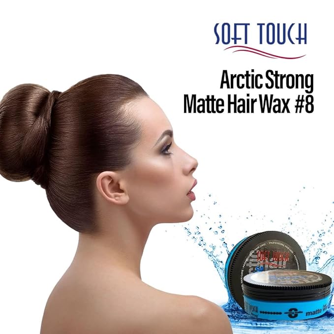 Soft Touch Hair Wax (Arctic Strong #8)