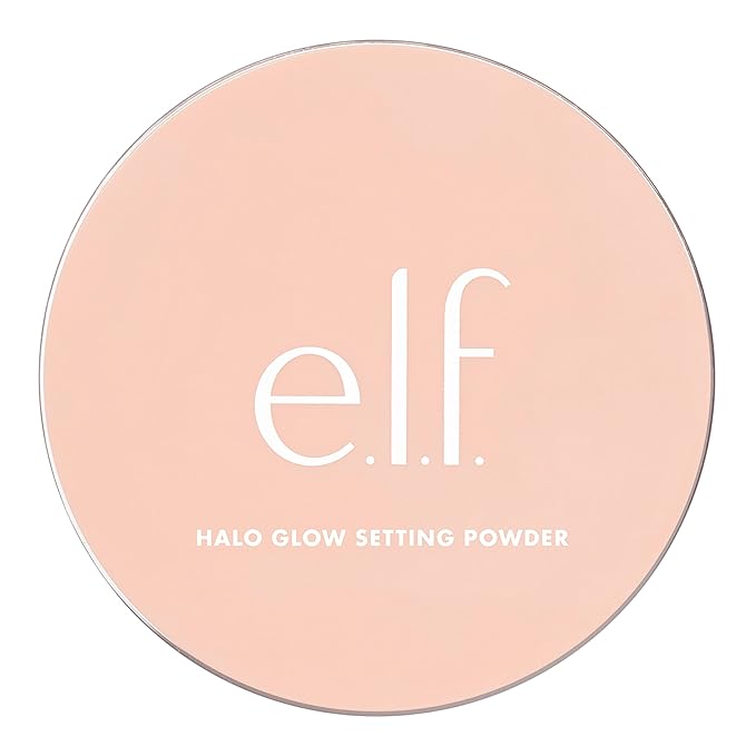 e.l.f. Halo Glow Soft Focus Setting Powder, Silky & Creates Soft Glow Without Shine, Smooths Pores & Lines, Vegan & Cruelty-Free, Deep