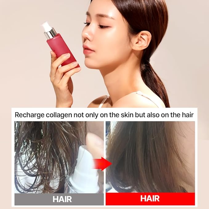 Salmon DNA Serum for Face - Hydrating Anti-Aging Facial Ampoule Korean Skincare Essence with Peptides & Hyaluronic Acid Moisturizing Face Serum for Dry Skin Fine Lines K-Beauty