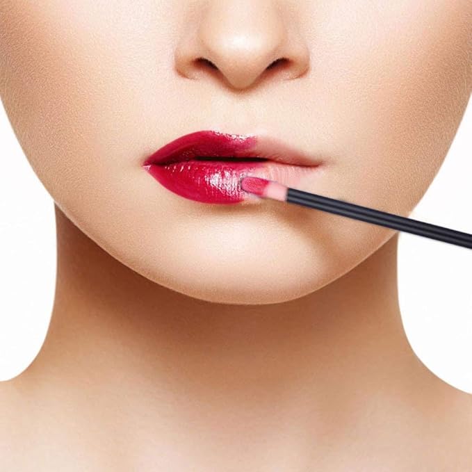 2000 Pieces Lip Wands Lip Applicators Disposable Lip Brushes Lipstick Brush Lip Gloss Wands Lint Free Makeup Applicator Brush