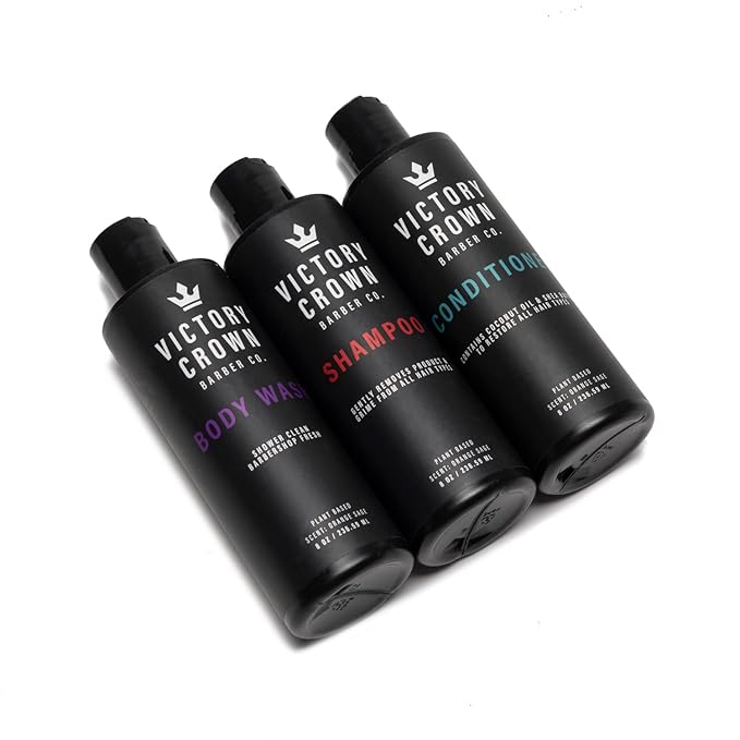 Deep Cleansing Shampoo Removes Product & Grime from All Hair Types with Argan Oil & Pro-Vitamin B5, 8 Oz