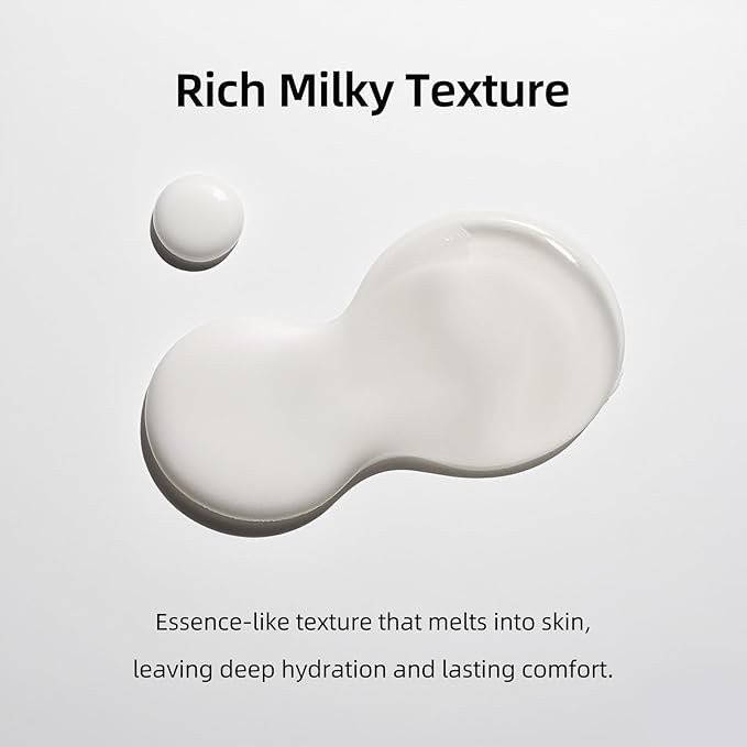 DEEOM Real Yam Brightening Toner, Hydrating Milky Toner for Face with Rice Water, Yam Extract & Niacinamide, Korean Moisturizing Facial Toner, Alcohol Free, Glow Enhancing, 300ml