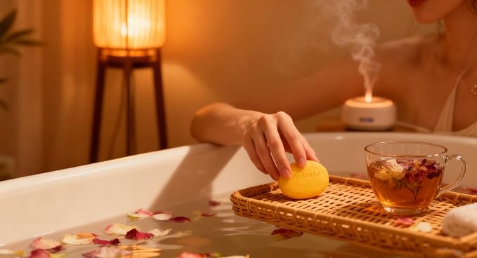 Kojic Acid Soap with Turmeric for Face & Body, Gentle Brightening Cleansing Bar, 3.5 oz Each, 2-Pack