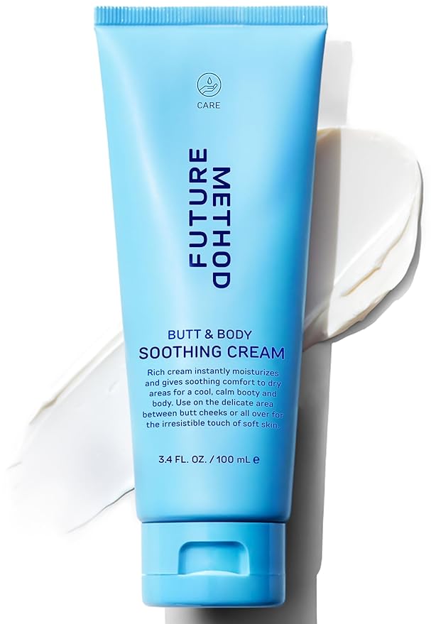 Body Soothing Cream - Sulfate-Free Cream and Lotion with Shea Moisture Soothing Complex, 3.4 fl oz (Pack of 1)