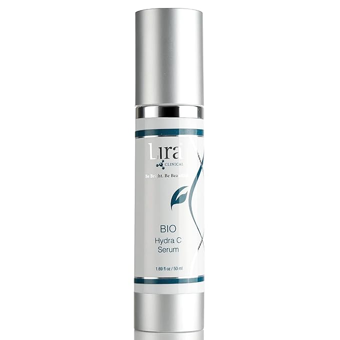 Lira Clinical BIO Hydra C Serum – Vitamin C Face Serum with Citric Acid and Plant Stem Cells – Hydrates Skin and Reduces Visible Signs of Aging – Daily Skincare Solution with Antioxidants - 50 ml