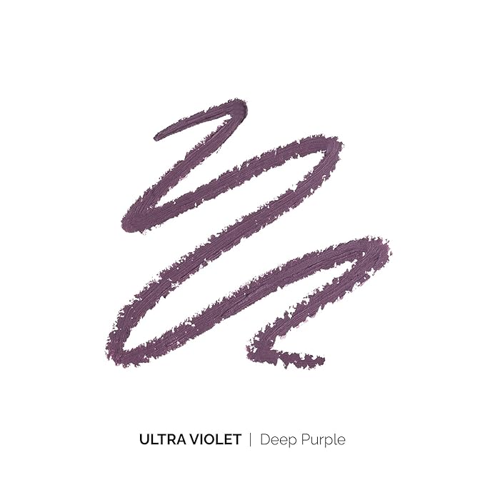 OFIR Eyeliner | Smudge-Proof, Vegan, Cruelty-Free, Waterproof Eye Pencil | Creamy Long-Lasting Formula for Precise Application | Full Coverage Eyeliner for Daily Use (Ultra Violet - Deep Purple)