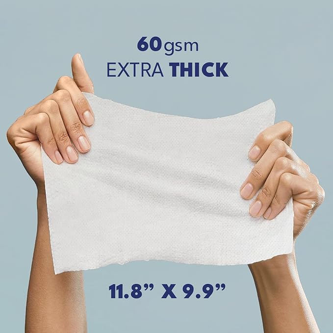 Makeup Remover Wipes - Extra Thick, Alcohol-Free Makeup Wipes for Face | Removes Waterproof Makeup, Dirt, Oil | Hypoallergenic, Individually Wrap Face Clean Wipes | Travel Size | 25 Wipes