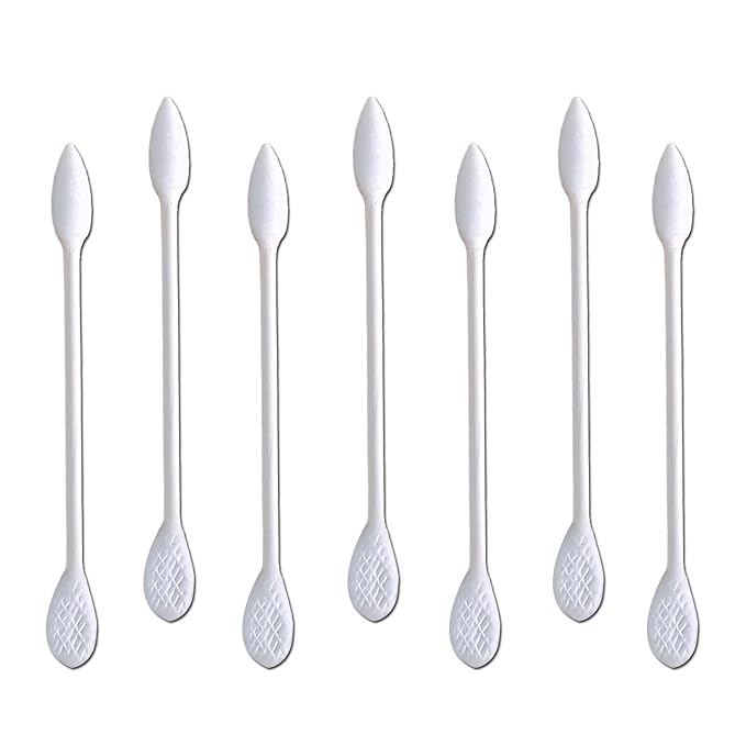 Precision Makeup Cotton Swabs, Double-Ended XL Cotton Buds with Pointed and Flat Tips,Extra Large Cotton Tips Applicator,Excellent Beauty Tools for Effective Makeup and Personal Care,375pcs