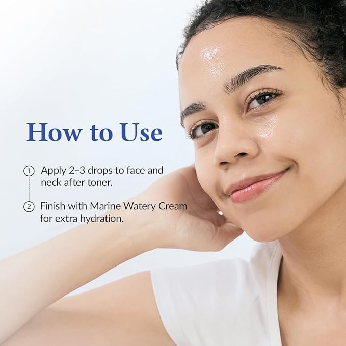 Dr.Althea Aqua Marine Deep Serum | Instant Hydration & Soothing Facial Serum for All Skin Types | Korean Vegan Skincare