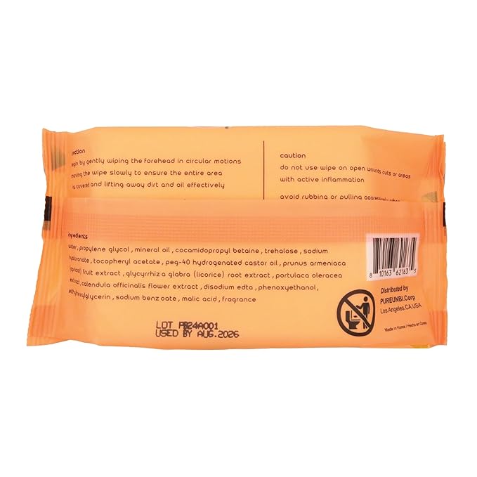 PB & JAY Cleancare Cleansing Wipes – 30 Count – Makeup Remover for Soft, Radiant Skin – Hydrating Korean Face Wipes for Sensitive Skin (Apricot)