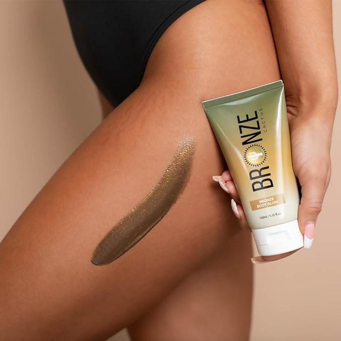 Body Glow After Tan Lotion, For Pearscent Post-Sun Glow, Dermatologically Tested Vegan-Friendly Natural Ingredients, Anti-Fading, and Skin-Calming Formula, For all Skin Types, 8 fl.oz.