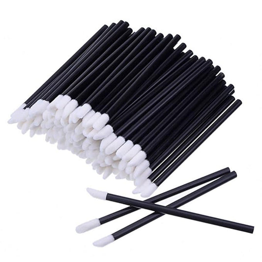 Pimoys Lip Brushes, 200Pcs/Set Disposable Lip Brushes Make Up Brush Lipstick Lip Gloss Wands Applicator Tool Makeup Beauty Tool Kits