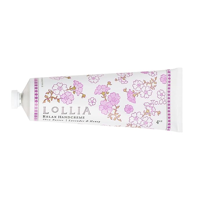 LOLLIA Handcreme, 4 oz – Scented Hand Cream for Women, Moisturizing Hand Lotion for Dry Hands, Shea Butter & Cocoa Butter, Quick Absorbing Lotion