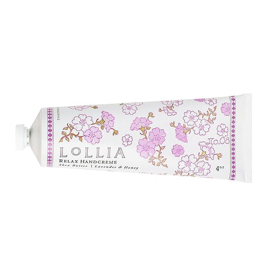 LOLLIA Handcreme, 4 oz – Scented Hand Cream for Women, Moisturizing Hand Lotion for Dry Hands, Shea Butter & Cocoa Butter, Quick Absorbing Lotion