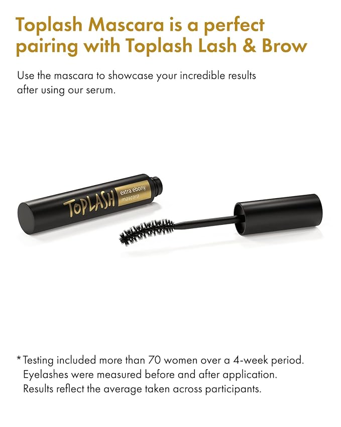 Extra Ebony Mascara with Keratin, Panthenol and Vitamin E