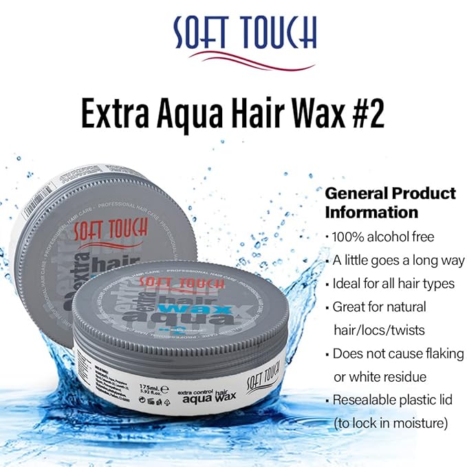 Soft Touch Hair Wax (Extra Aqua #2)