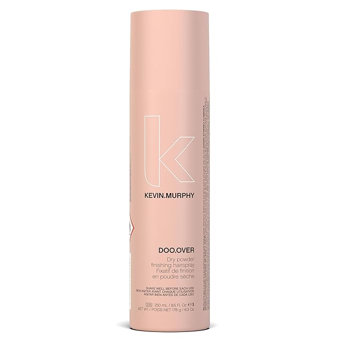 KEVIN.MURPHY DOO.OVER - Dry Powder Finishing Hair Spray - For All Hair Types & Lengths - Removes Oils & Product Residue - With Tapioca - Unscented - 250 mL / 8.5 fl oz