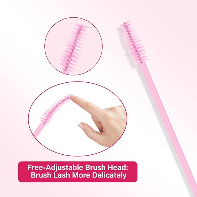 PRO Lash Tweezers Eyelash Applicator 3 IN 1 Tweezers Kit with Brush(3 pcs-02)
