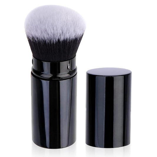 UNIMEIX Makeup Brush Sunscreen Applicator Retractable Kabuki Blush Brush Foundation Brush for Liquid Makeup, Bronzer, Cream or Powder