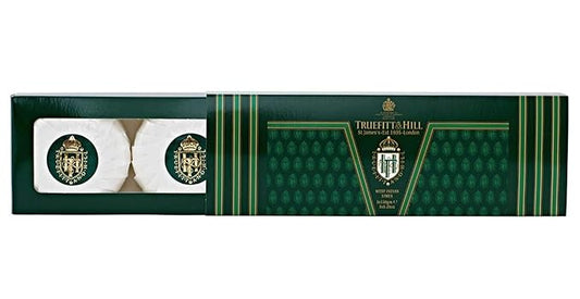Truefitt & Hill Triple-Milled Luxury Bath & Body Soaps - West Indian Limes - Long-Lasting Fragrance, Premium Rich Lather - 3 x 5.29 oz