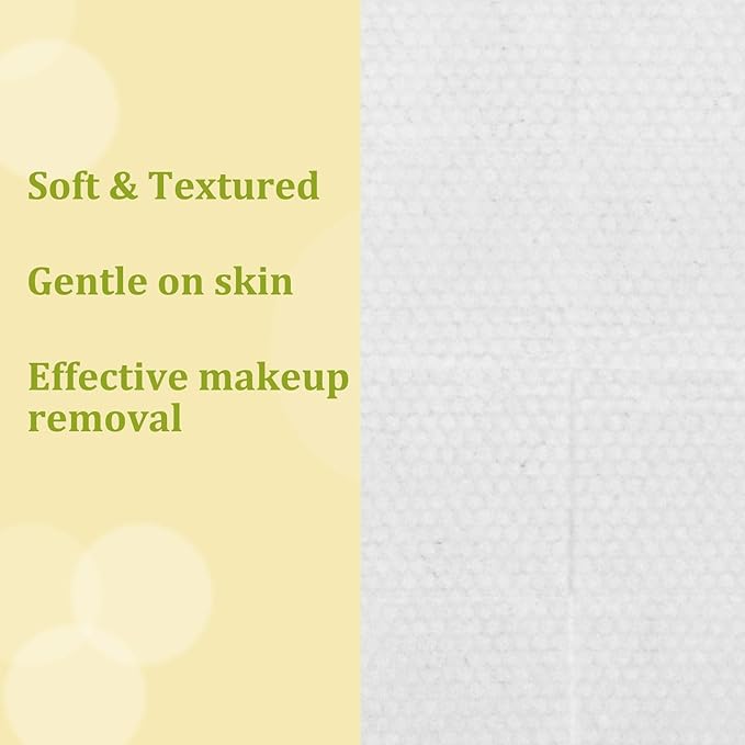 Makeup Remover Wipes Individually Wrapped, 50 Pcs Gentle Facial Cleansing Towelettes Alcohol Free, Perfect Travel Essential and Bachelorette, Wedding, Party Favor