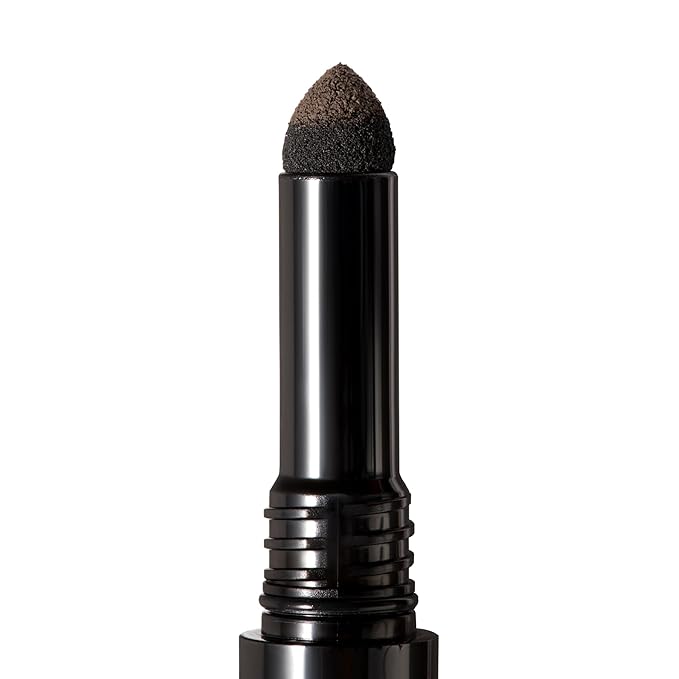 Arches and Halos 2 in 1 Defining Eyebrow Pencil and Powder - Brow Powder with Spoolie Brush - Shape and Fill for Natural Look - Warm Brown - 0.017 oz