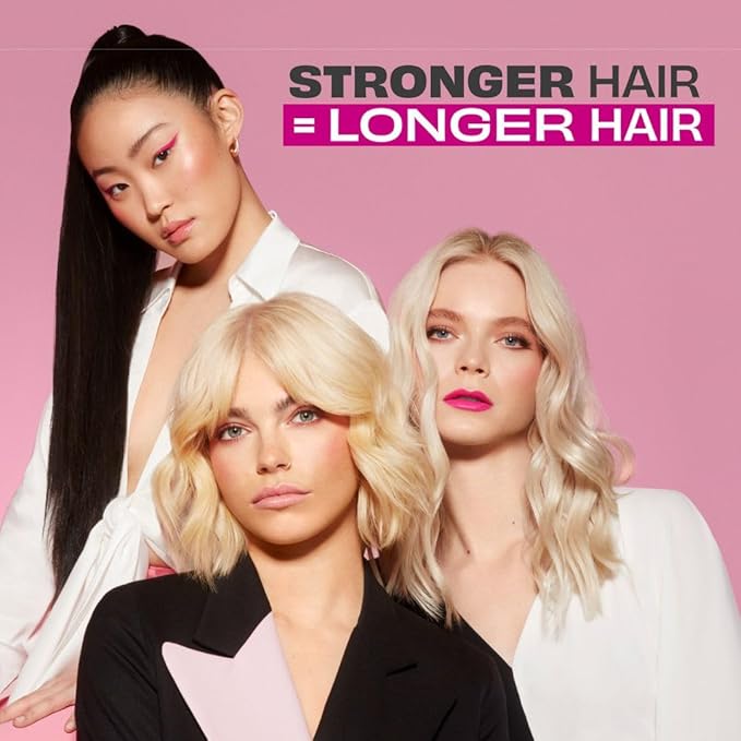 Lee Stafford Hair Growth Leave In Treatment Spray | Grow Strong & Long Collection - Best Conditioner Mist for Dry, Damaged, Frizzy Hair, Detangler, Men & Women, 3.3 Fl Oz