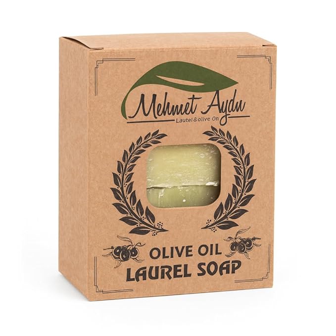Olive Oil Soap Bar - Include Laurel oil 100% Pure Natural & Artisan Crafted Quality, Organic and Vegan. Full Body Soap for Women and Men. 6 Pack (35.3 oz) Y