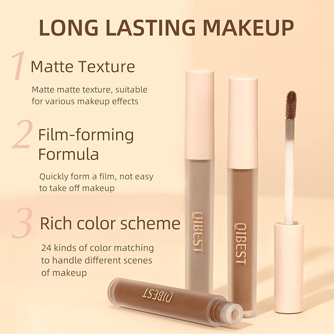 8-Color Liquid Matte Eyeshadow Set - Waterproof & Quick-Drying Formula, Nude & Smoky Creamy Shades for Priming, Highlighting, Contouring - Long-Lasting Eye Makeup Essentials