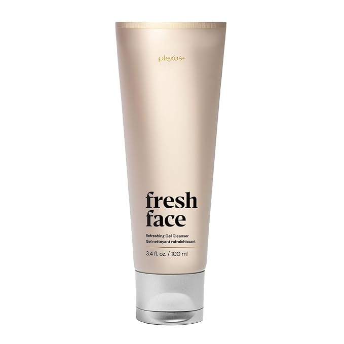 Plexus Fresh Face™ Refreshing Gel Cleanser | 3.4 Fl Oz / 100 ml | Gently Removes Makeup & Impurities | Hydrating, pH-Balanced, Microbiome-Supporting | Hibiscus, Dragon Fruit, Hyaluronic Acid