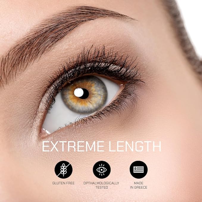 RADIANT PROFESSIONAL Lengthening Volumizing Mascara – Smudge Proof Mascara for Volume and Length – Long-Lasting, Dramatic False Lash Effect – 8ml (03 DAMSON)