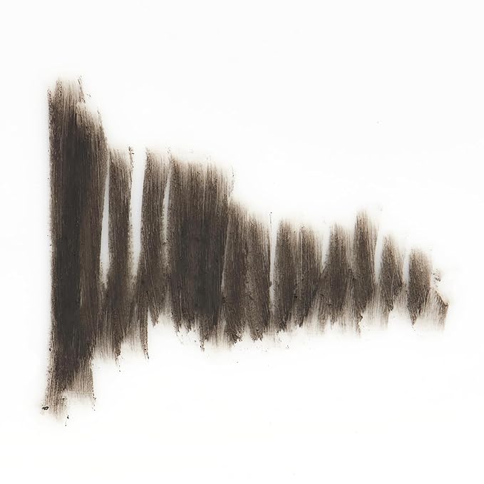 Arches & Halos Angled Brow Shading Pencil - Double Sided Eyebrow Filler and Spoolie - Angled Brush Design for Precise Shaping and Styling - Buildable, Easy Blend Pigment - Charcoal - 0.012 oz
