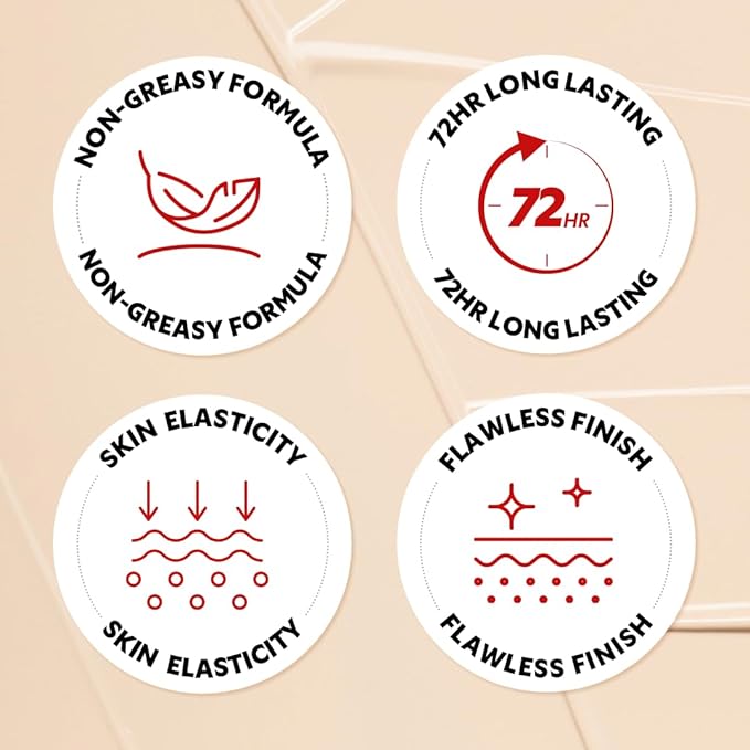 [*Mini Size*] TIRTIR Mask Fit Red Cushion Foundation | Full coverage, Weightless, Skin fit, Satin Glow Finish, Korean Makeup, beauty, Tattoo cover up, Buildable (#51N Fudge, 0.15 Fl Oz)