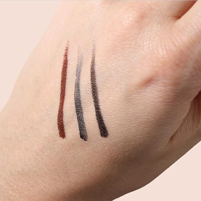 BOOM! Beauty Pure Precision Eyeliner: All-Natural, Skin-Loving, All-Day Wear. Waterproof, Smudge-proof, Smooth Glide Pencil. Richly Pigmented Vegan Eye Makeup For Ageing Skin (Charcoal)