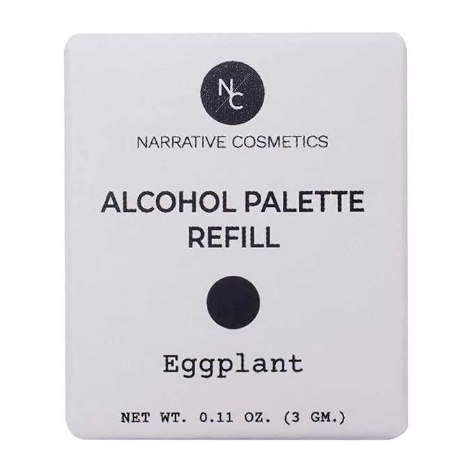 Narrative Cosmetics Alcohol Palette Refill Pans - Skin Tones - Eggplant