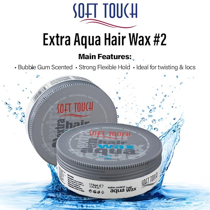 Soft Touch Hair Wax (Extra Aqua #2)