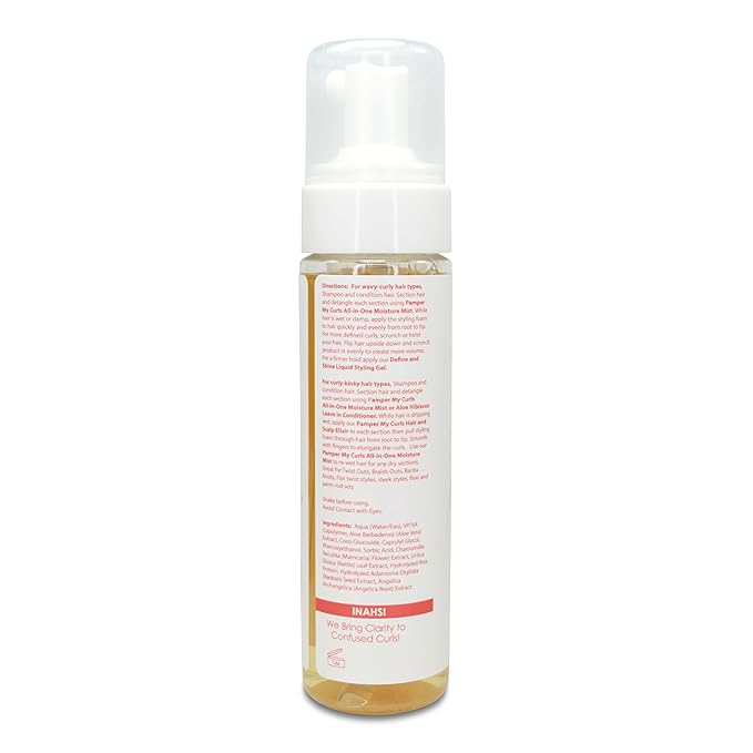 Define & Shine Volumizing Styling Foam for Curly and Natural Hair | Fragrance-Free Hair Product for Women, Men, and Kids | For Naturally Curly Hair | 7.5oz, Made in the USA