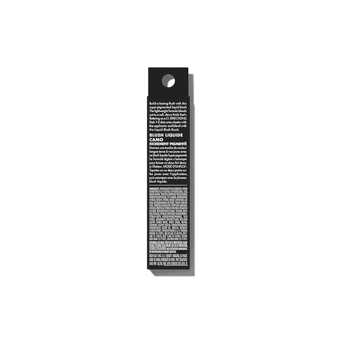 e.l.f. Camo Liquid Blush, Long-lasting Liquid Blush For High-pigment Color, Creates A Soft, Dewy Finish, Vegan & Cruelty-free, Dusty Rosé