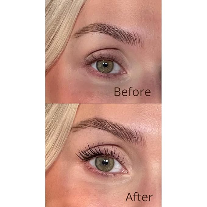 Volume Nature Plus - Hypoallergenic Mascara Sensitive Eyes - Smudge- & Sweatproof, Volume and Lengthening - Allergy tested - Vegan - Non Toxic