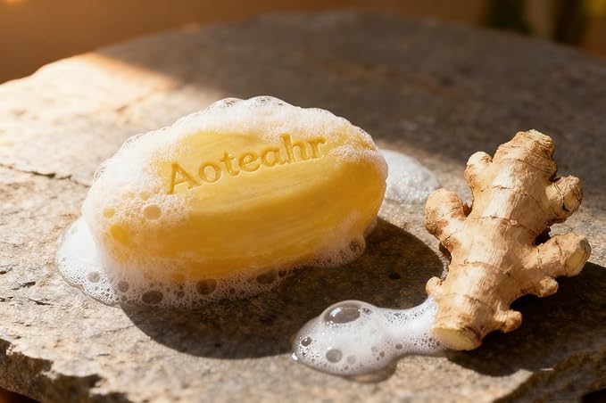 Kojic Acid Soap with Turmeric for Face & Body, Gentle Brightening Cleansing Bar, 3.5 oz Each, 2-Pack